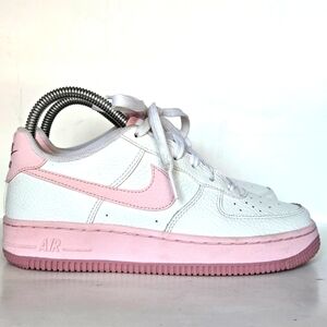 Lightly worn size 4.5y,  Custom valentine air forces